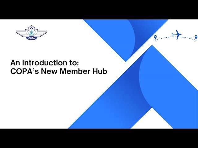 New COPA member hub   Q&A Webinar