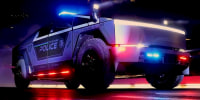 tesla cybertruck police vehicle