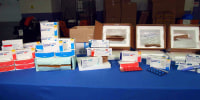 Seized Ozempic, Wegovy and other weight loss drugs at JFK International Mail Facility.