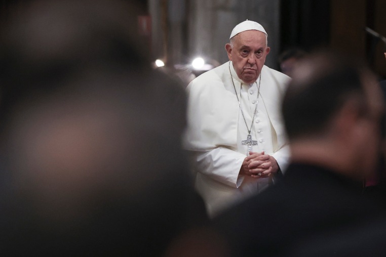 Pope Francis Leads Prayer For Peace In Rome