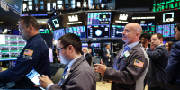 Image: Trading Opens On New York Stock Exchange Day After Dow Jones Industrial Average Slide Down 400 Points